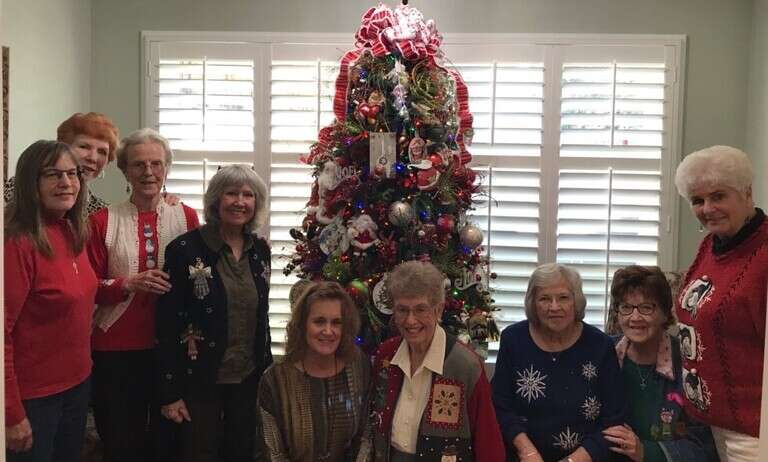 Women attending Elizabeth Circle