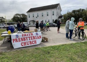 Our Refreshment Table for 2020 Gator Bike Ride